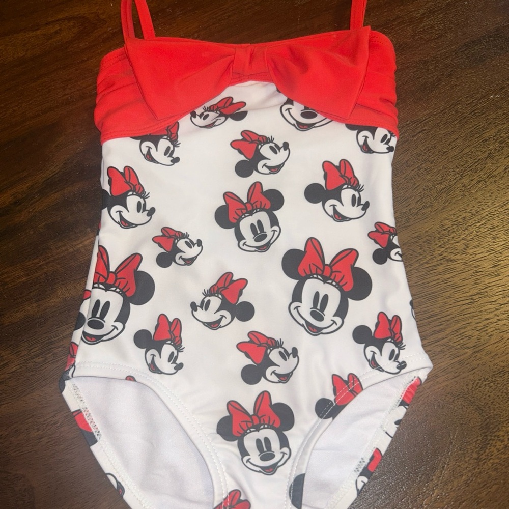 Disney Red and White Swimwear